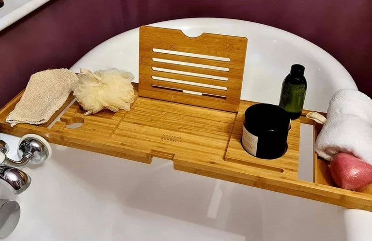 Bamboo Bath Caddy XL