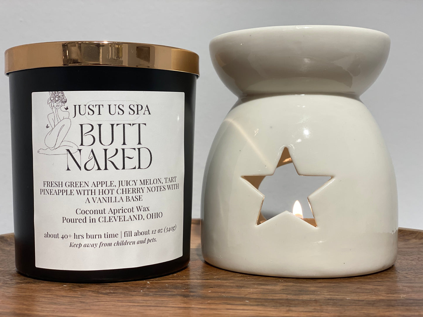BUTT NAKED CANDLE