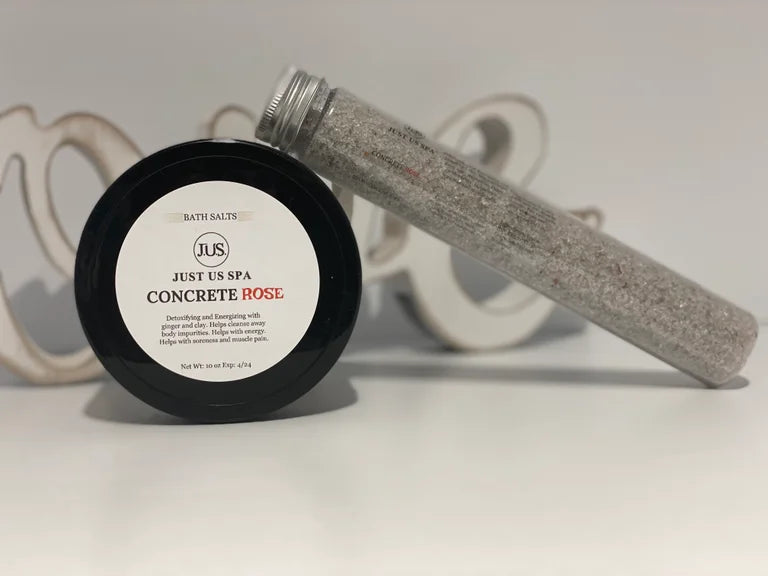 CONCRETE ROSE BATH SOAK