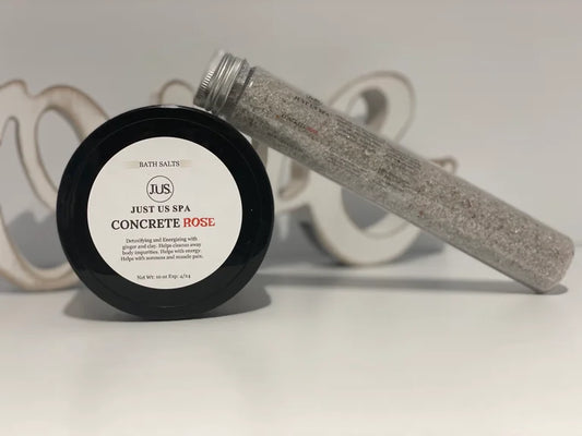 CONCRETE ROSE BATH SOAK